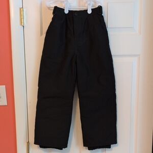 Children's Place Kids Black Adjustable Snow Pants